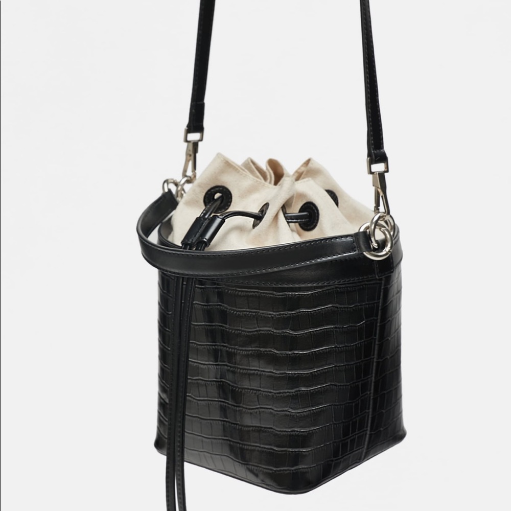 Zara bucket bag